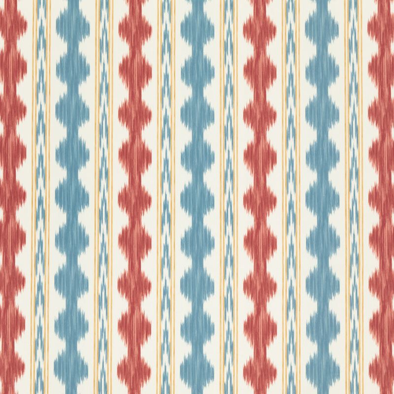 Order 8018120-95 Avera Print Red Ikat by Brunschwig & Fils Fabric