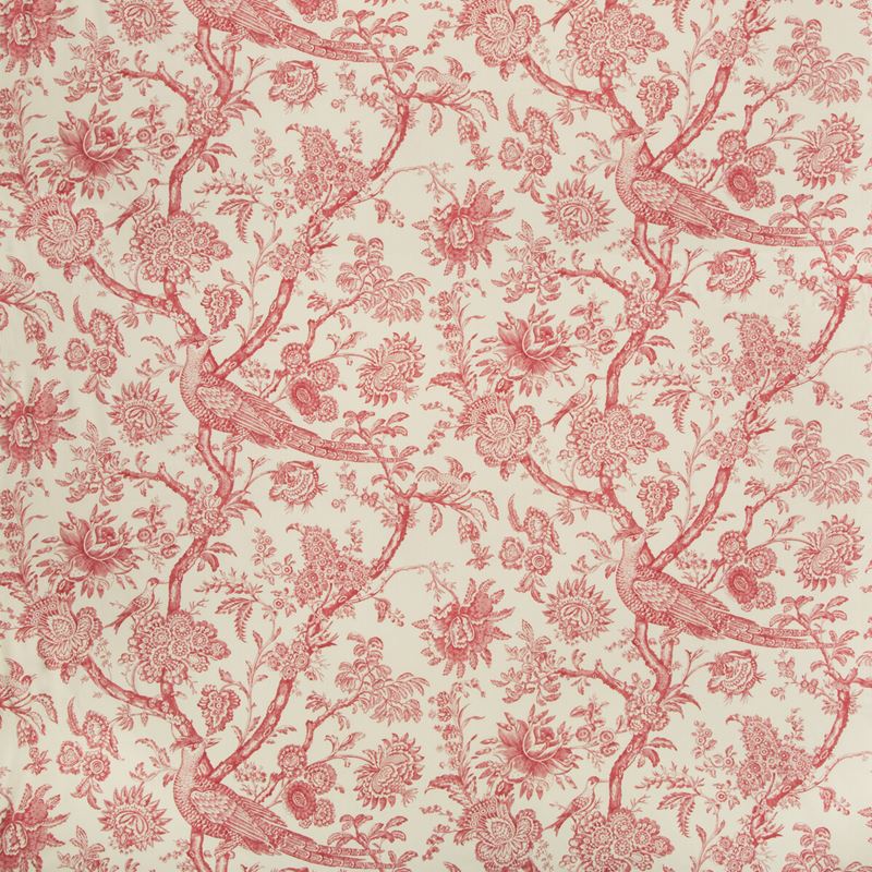 Shop 8018122-19 Cevennes Print Red Toile by Brunschwig & Fils Fabric