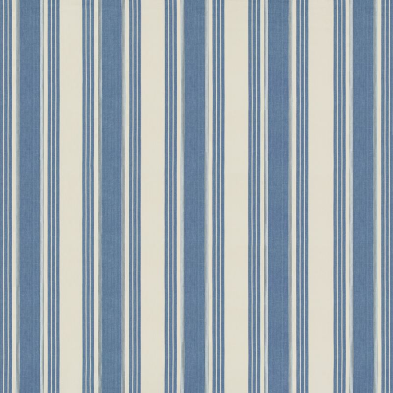 Find 8019110-15 Colmar Stripe French Blue Stripes by Brunschwig & Fils Fabric