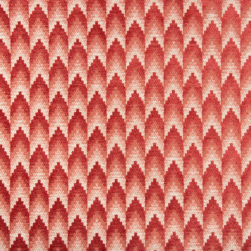 Select 8019118-19 Ventron Woven Red Flamestitch by Brunschwig & Fils Fabric