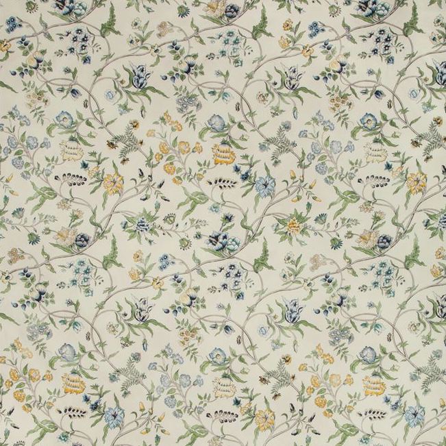 View 8019127-534 Menars Ii Marine Botanical by Brunschwig & Fils Fabric