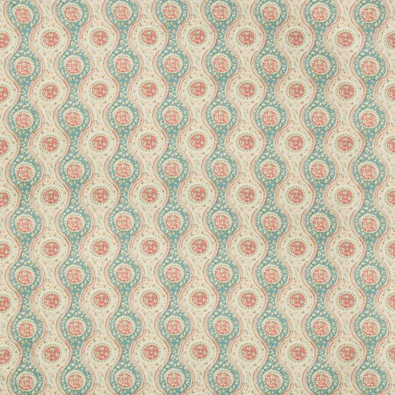 Buy 8019129-137 Nadari Print Teal/Rose Ethnic by Brunschwig & Fils Fabric