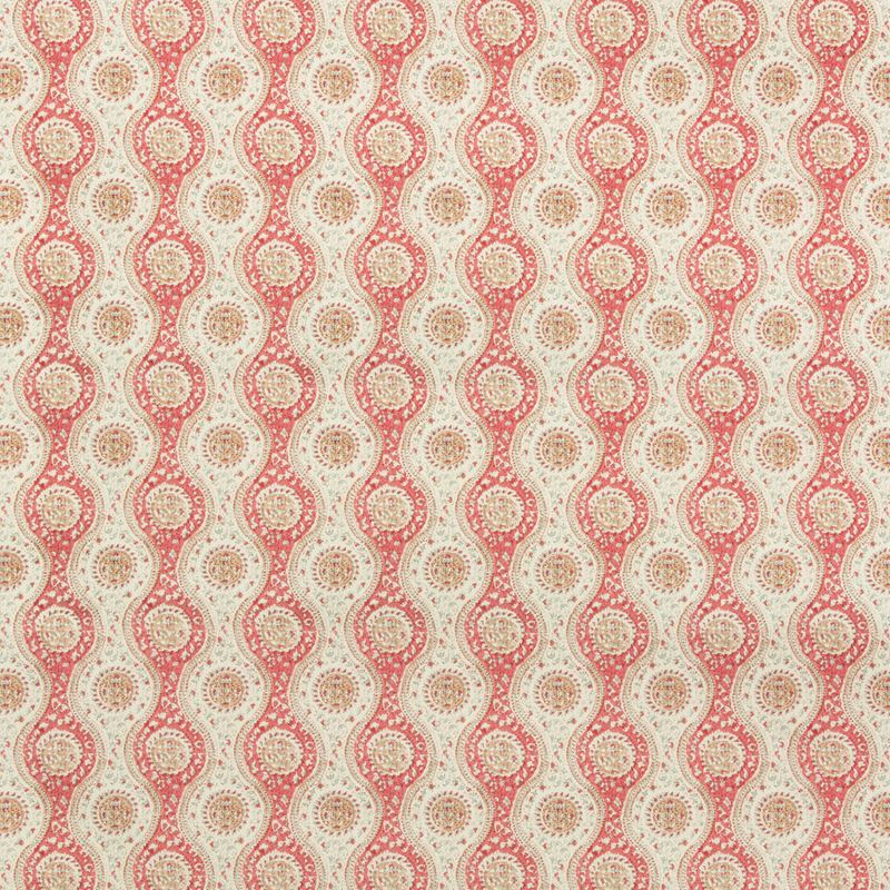 Find 8019129-196 Nadari Print Red/Beige Ethnic by Brunschwig & Fils Fabric