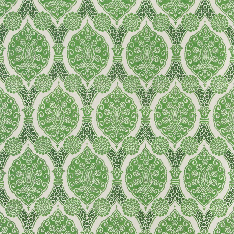 View 8020103-3 Sufera Print Leaf Medallion by Brunschwig & Fils Fabric