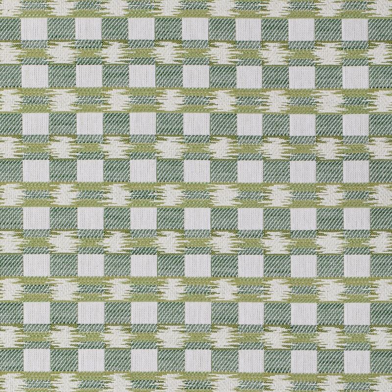 Looking 8020105.3.0 La Rochelle Woven Green Check/Plaid by Brunschwig & Fils Fabric
