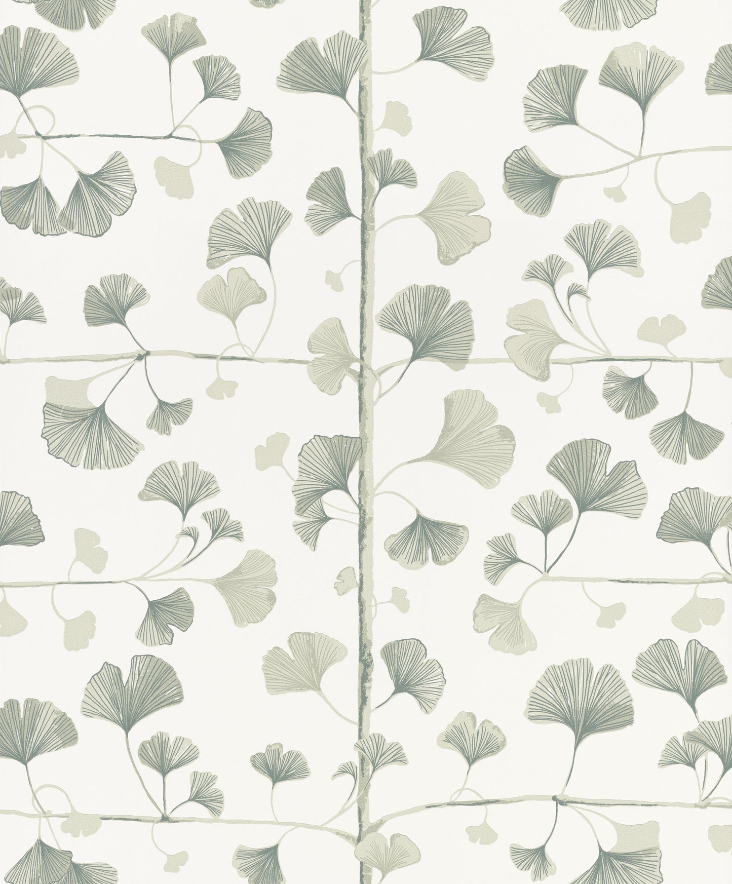 803-18 Ginkgo light green, Nippon by Sandberg Wallpaper