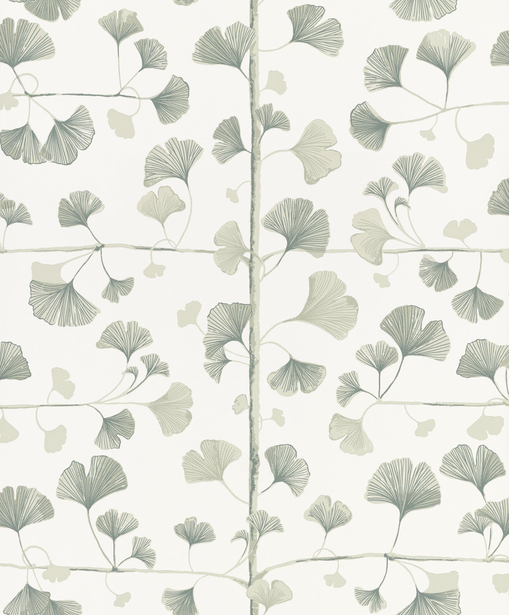 803-18 Ginkgo light green, Nippon by Sandberg Wallpaper