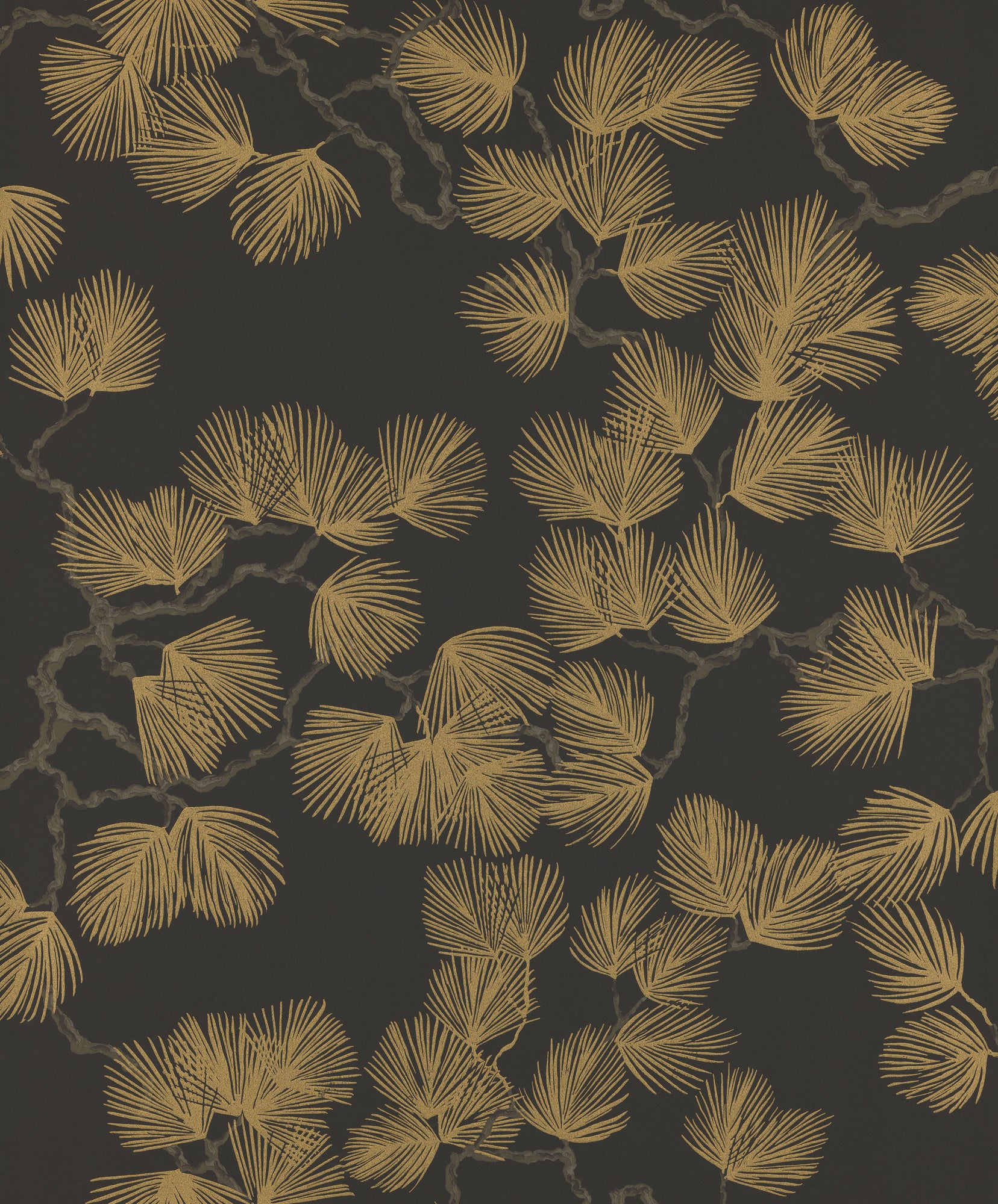 804-99 Pine black, Nippon Sandberg Wallpaper