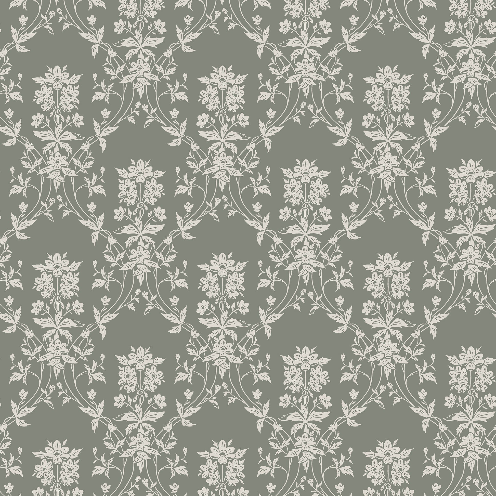 809-38 Alva forest green, Ett Hem by Sandberg Wallpaper