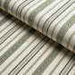 Purchase 81442 Lightfoot Stripe, Moss by Schumacher Fabric 3