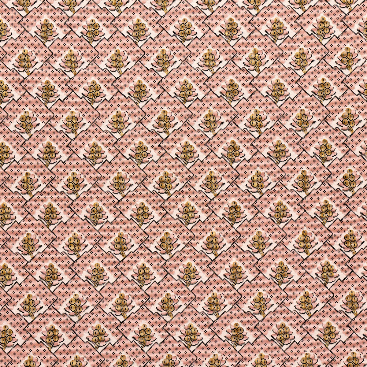 Purchase 81600 Blair Silk pingl, Wythe Rose by Schumacher Fabric