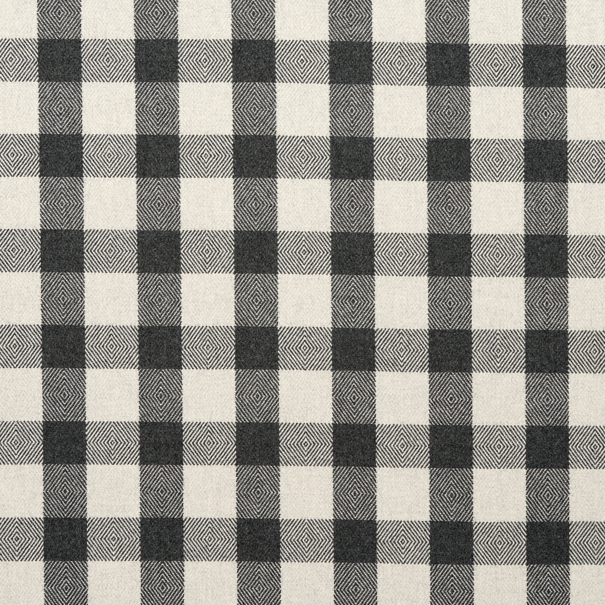 Purchase 81612 Galt Wool Check, Charcoal by Schumacher Fabric