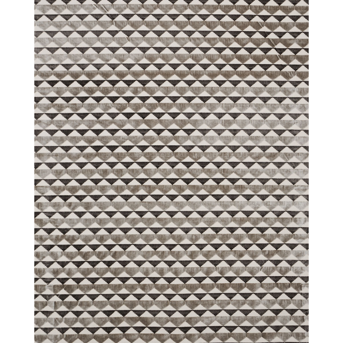 Purchase 81822 Ridge Line Velvet, Stone Grey by Schumacher Fabric 1