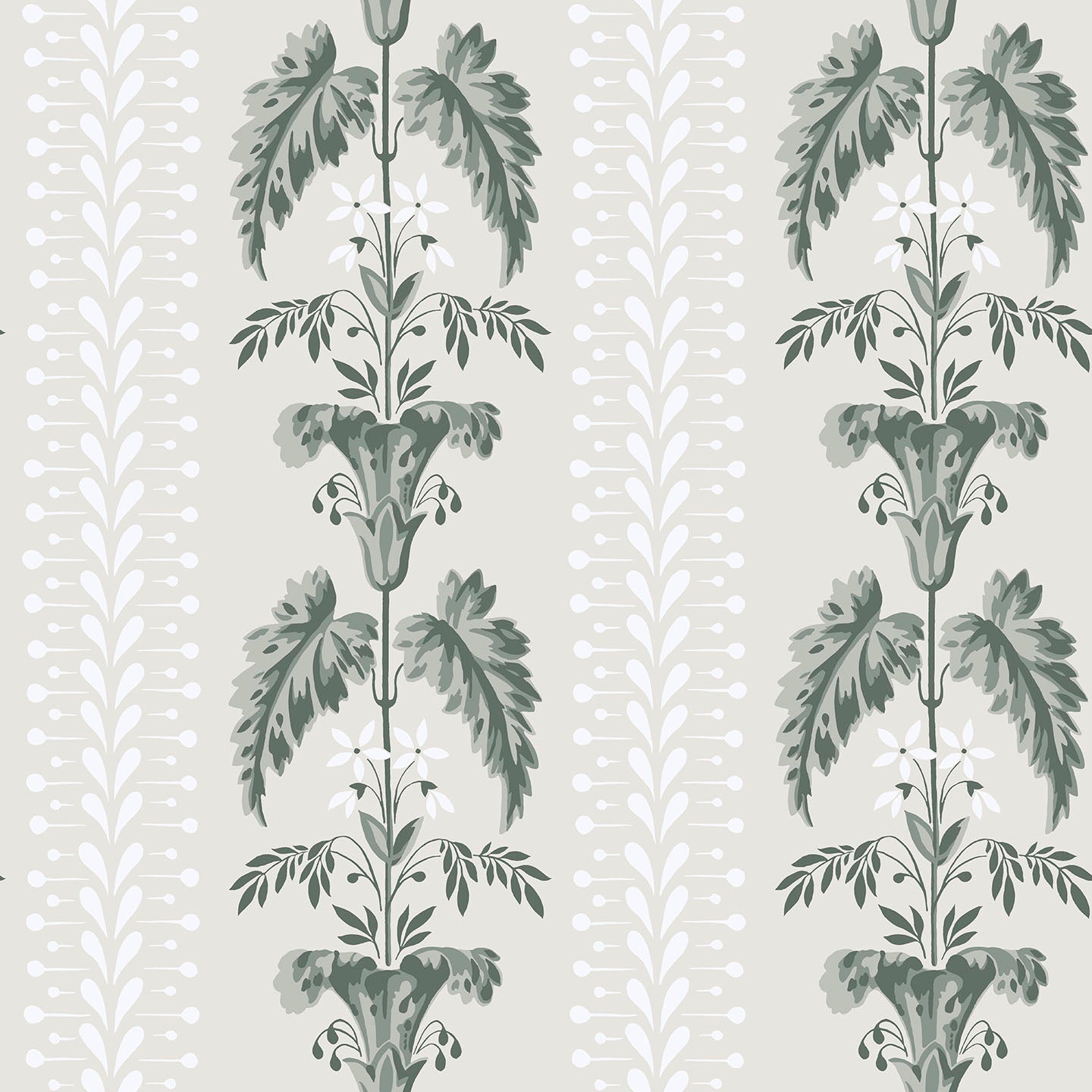 831-28 Sophie spring green, Löfstad by Sandberg Wallpaper