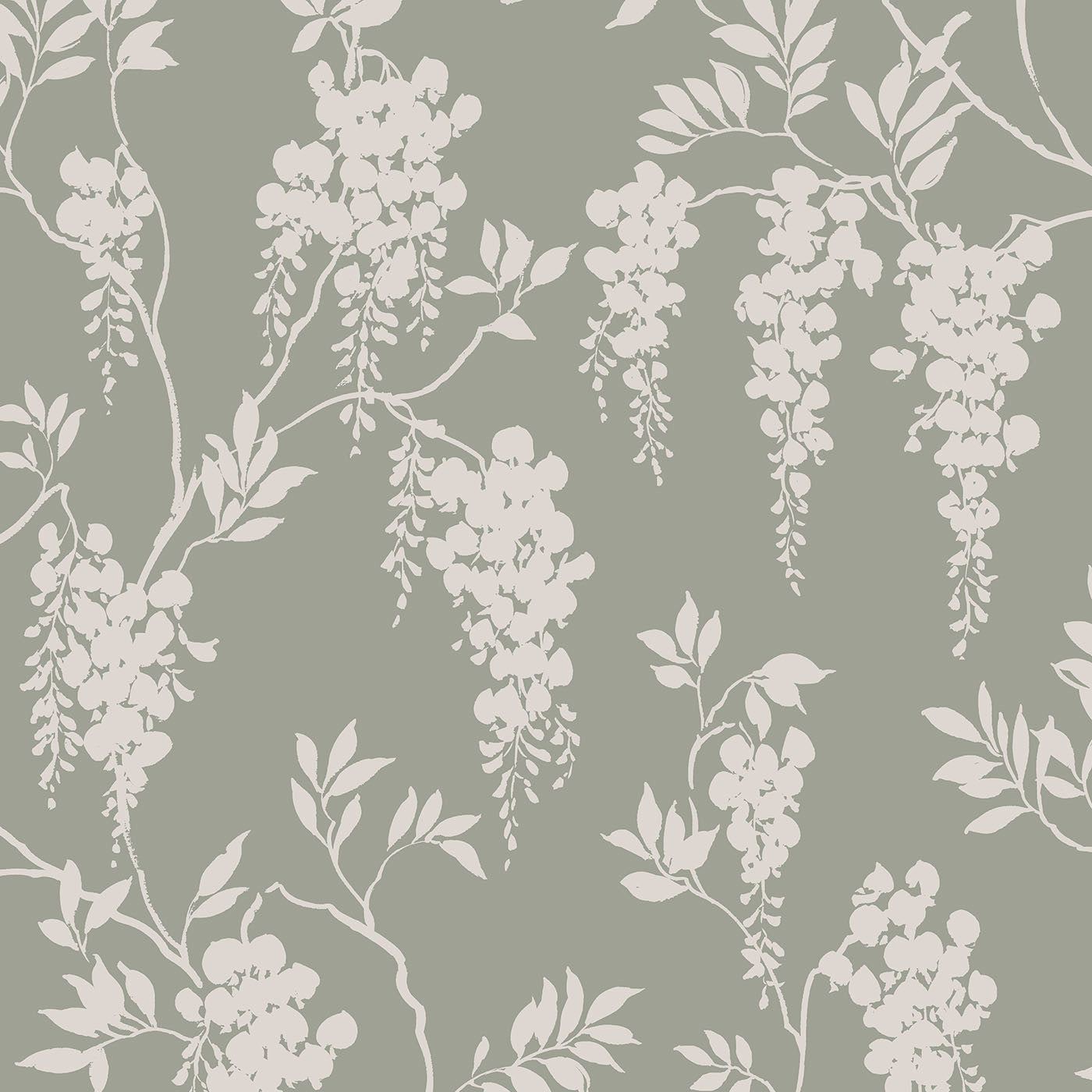 833-28 Hedvig garden green, Löfstad by Sandberg Wallpaper