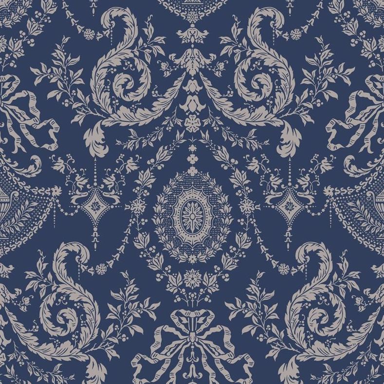 Acquire 88/10043 Cs Woolverston Blue By Cole and Son Wallpaper