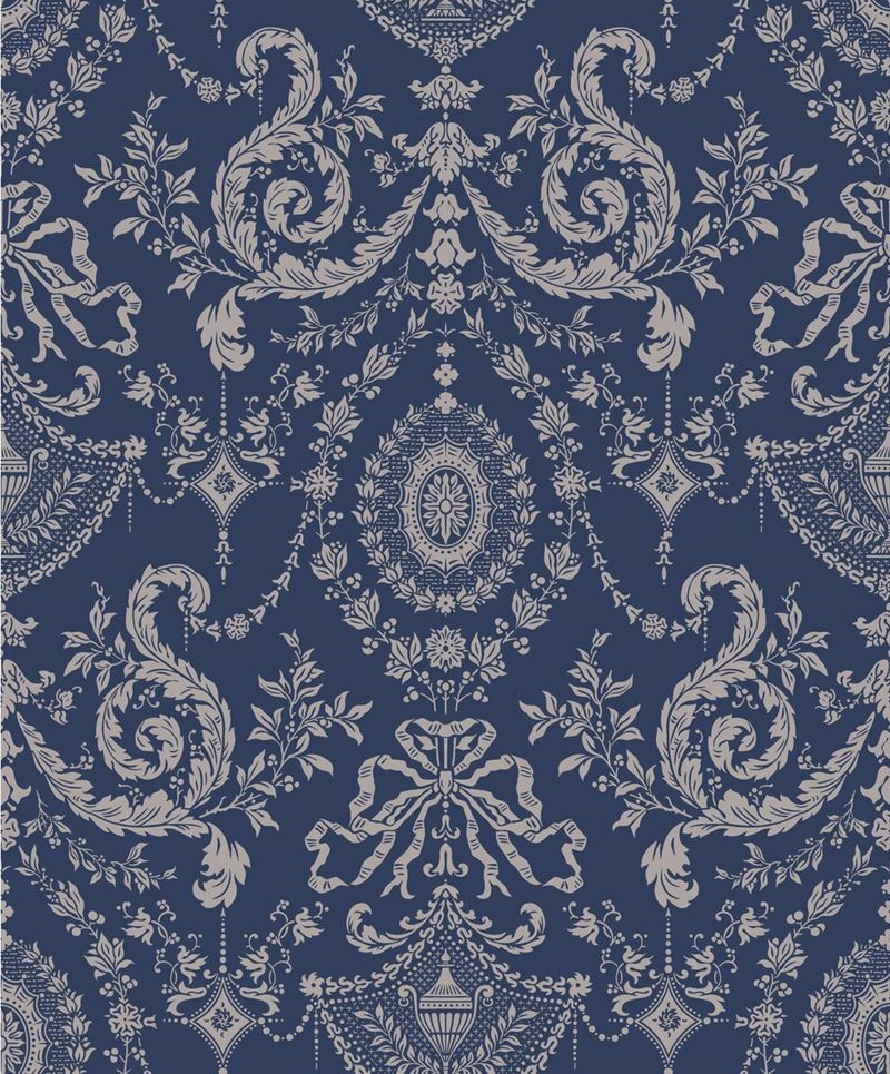 Search 88/10043 Cs Woolverston Blue By Cole and Son Wallpaper