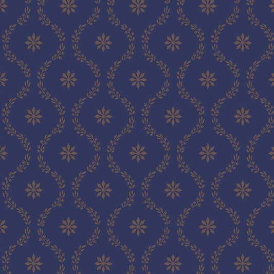 Order 88/3011 Cs Clandon Navy By Cole and Son Wallpaper