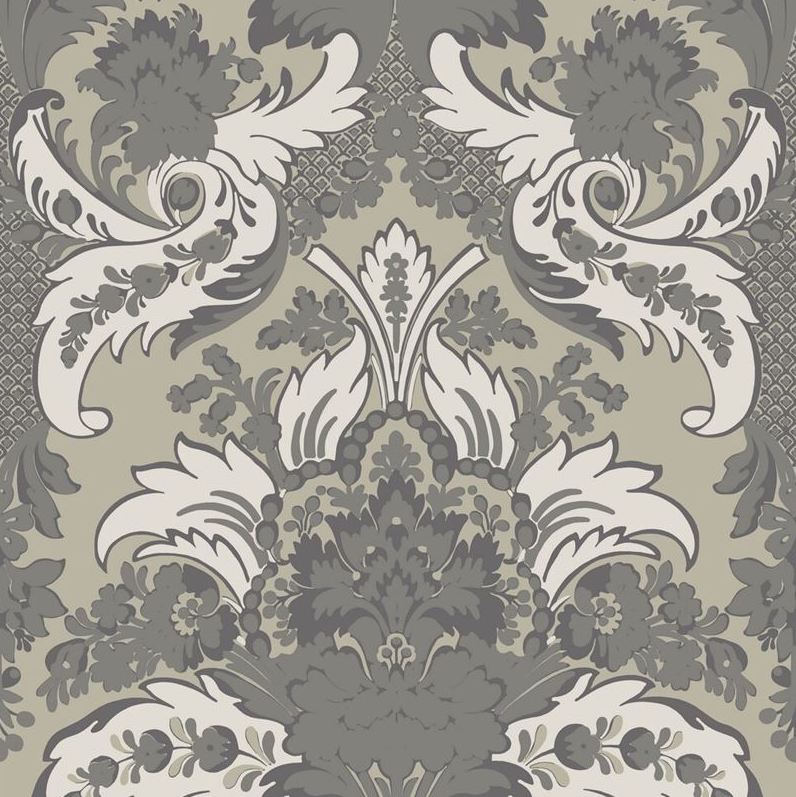 Find 94/5026 Cs Aldwych Silver And White By Cole and Son Wallpaper