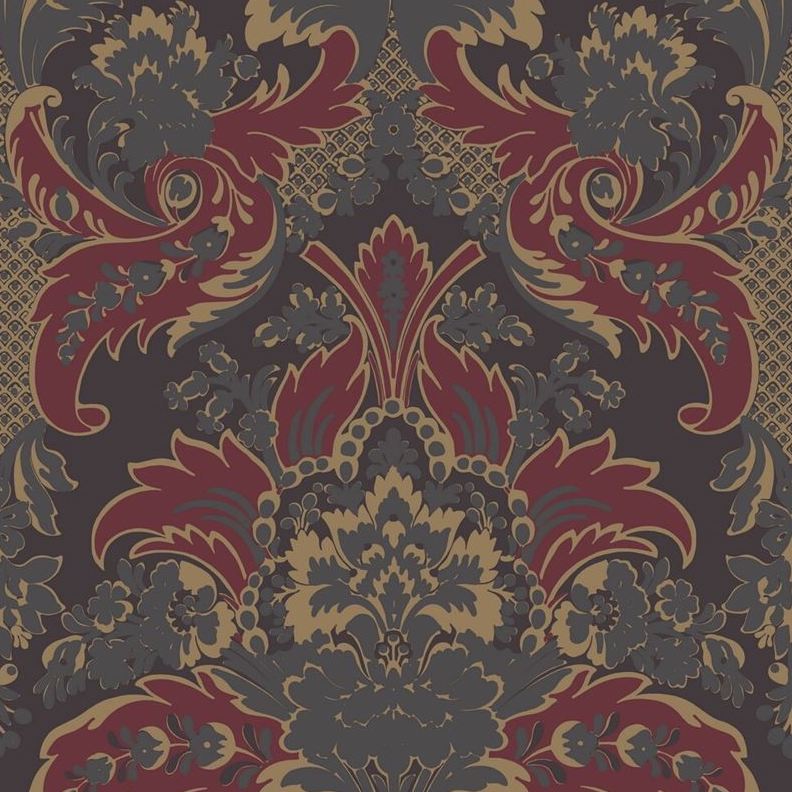 Looking for 94/5029 Cs Aldwych Red And Gold By Cole and Son Wallpaper