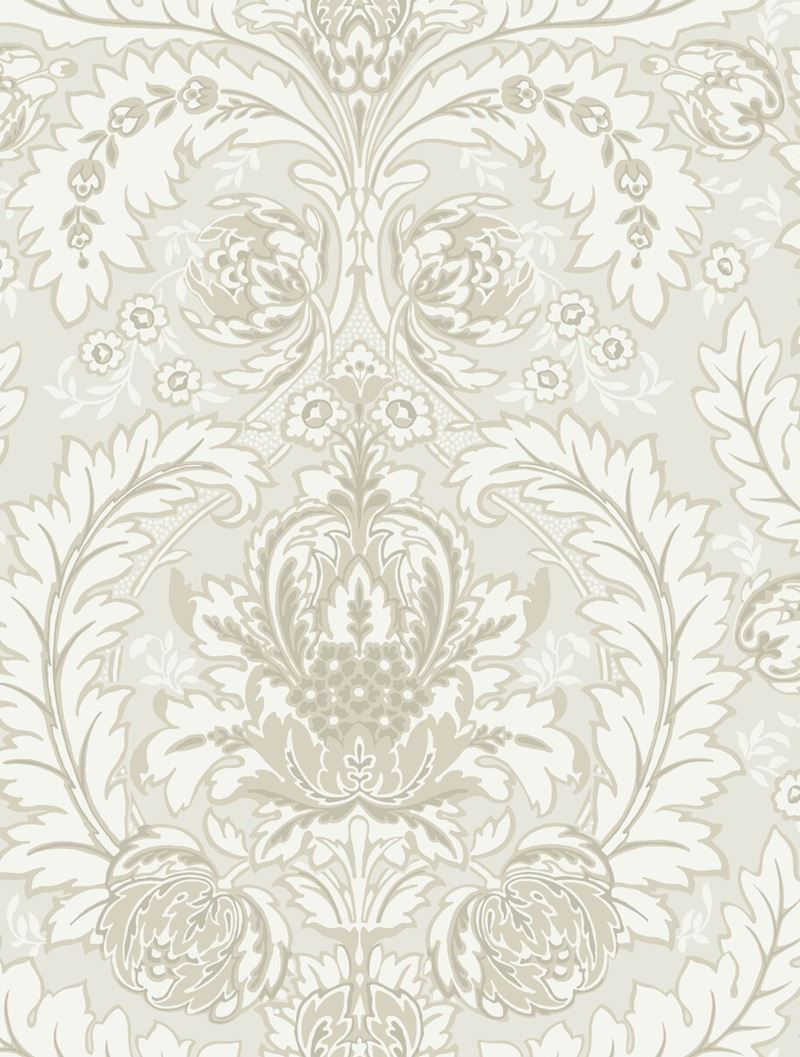 Shop 94/9047 Cs Coleridge White And Ivory By Cole and Son Wallpaper