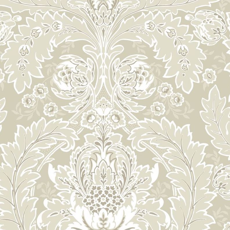 Select 94/9048 Cs Coleridge Linen And White By Cole and Son Wallpaper