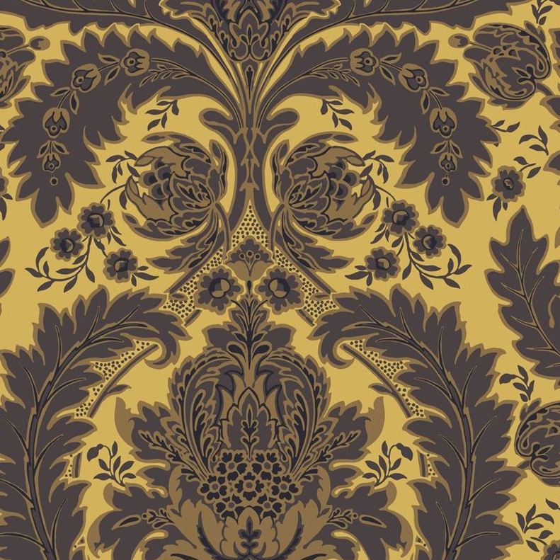 Purchase 94/9049 Cs Coleridge Yellow Gold And Black By Cole and Son Wallpaper