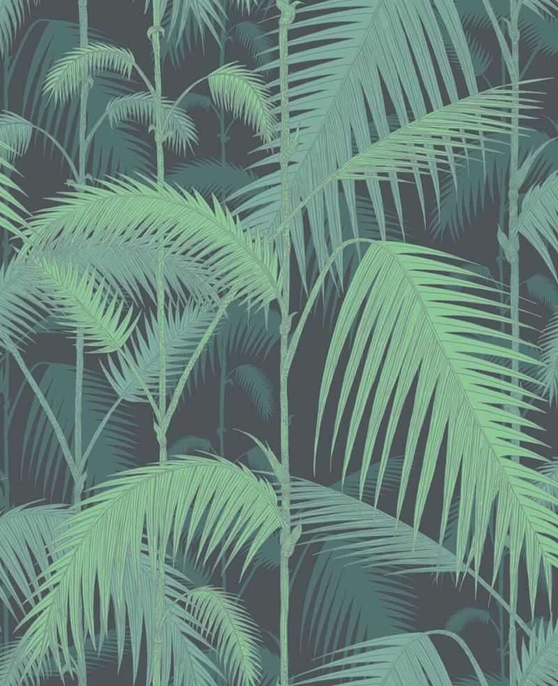 Find 95/1003 Cs Palm Jungle Green Black By Cole and Son Wallpaper