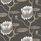 Select 95/4026 Cs Summer Lily Blk Wht Gold By Cole and Son Wallpaper