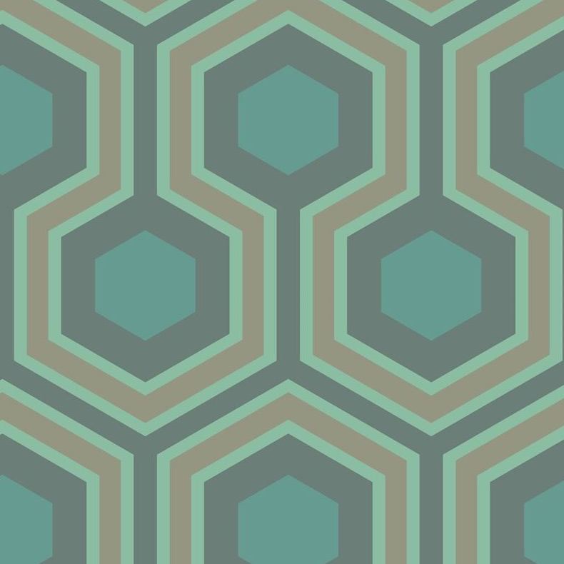 Select 95/6034 Cs Hicks Grand Green By Cole and Son Wallpaper