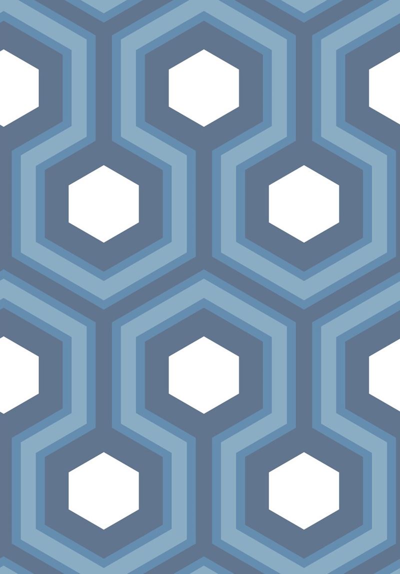 Shop 95/6035 Cs Hicks Grand Blue By Cole and Son Wallpaper