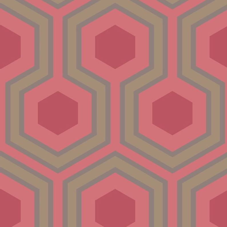 Order 95/6038 Cs Hicks Grand Red By Cole and Son Wallpaper