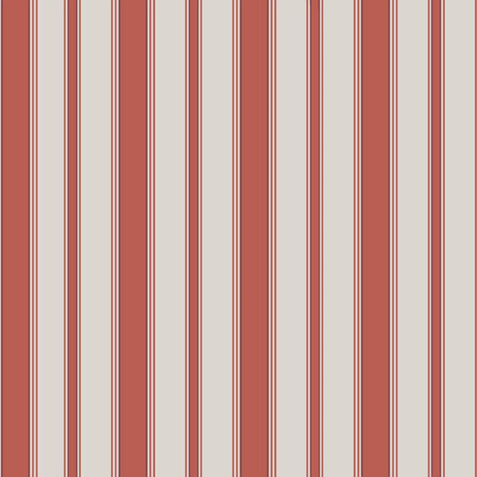 Acquire 96/1001 Cs Cambridge Str Red And Sand By Cole and Son Wallpaper
