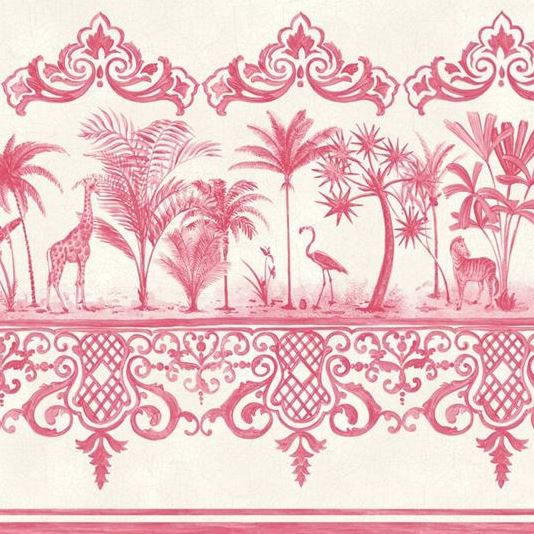 Looking for 99/10046 Cs Rou Border Rose Pink By Cole and Son Wallpaper