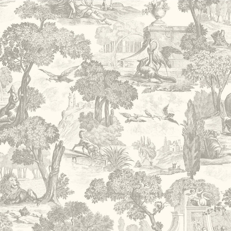Select 99/15061 Cs Versailles Charcoal By Cole and Son Wallpaper