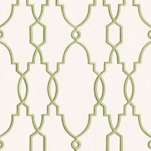 Shop 99/2005 Cs Parterre Leaf Green By Cole and Son Wallpaper