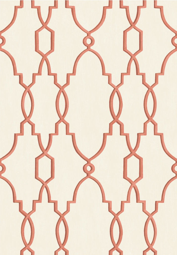 Buy 99/2011 Cs Parterre Red By Cole and Son Wallpaper