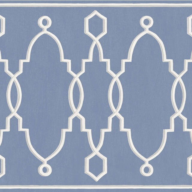Find 99/3014 Cs Parterre Border Cobalt Blue By Cole and Son Wallpaper
