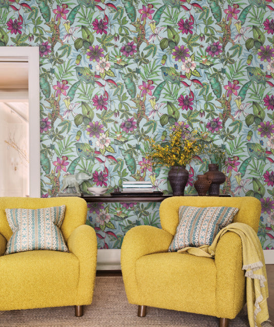 Purchase Bl1701 | Blooms, Rainforest - York Wallpaper