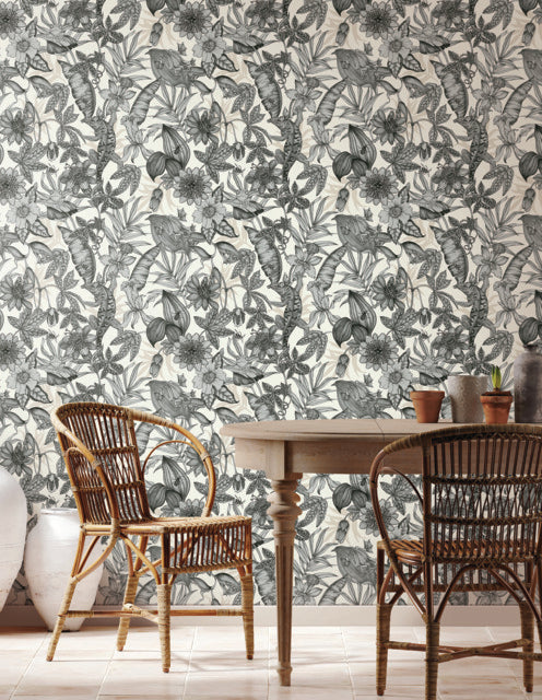 Purchase Bl1703 | Blooms, Rainforest - York Wallpaper