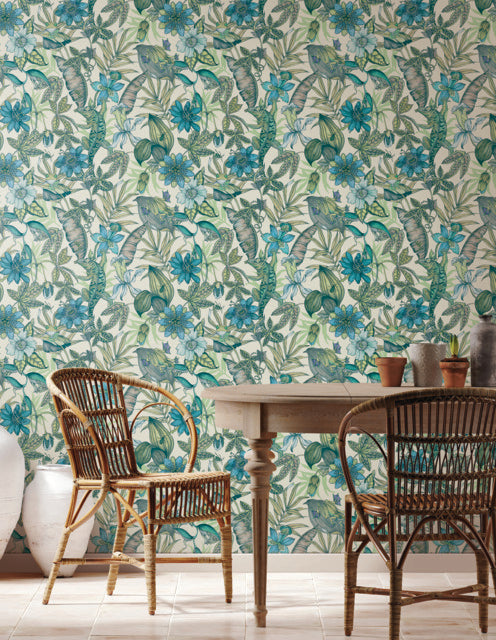 Purchase Bl1705 | Blooms, Rainforest - York Wallpaper