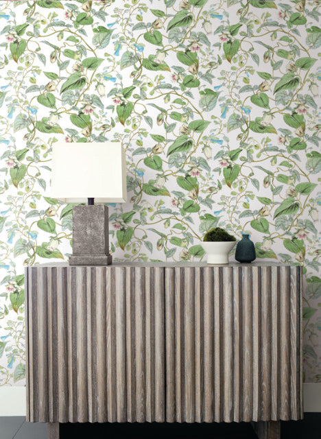 Purchase Bl1711 | Blooms, Moon Flower - York Wallpaper