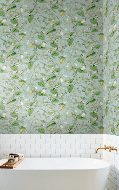 Purchase Bl1714 | Blooms, Moon Flower - York Wallpaper