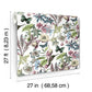 Purchase Bl1721 | Blooms, Butterfly House - York Wallpaper