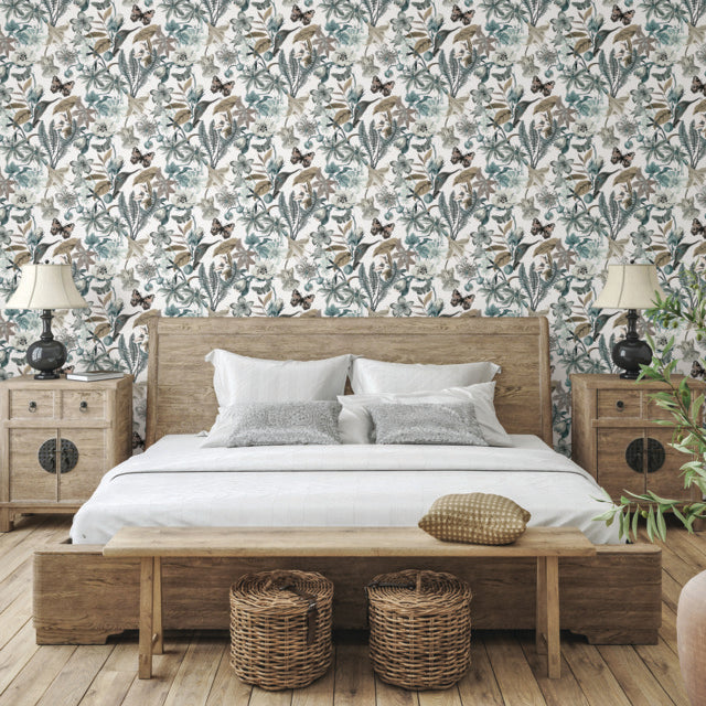 Purchase Bl1722 | Blooms, Butterfly House - York Wallpaper