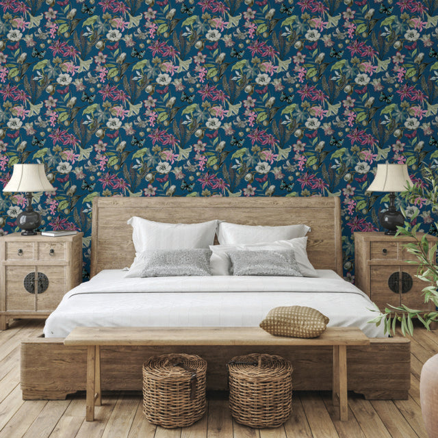 Purchase Bl1723 | Blooms, Butterfly House - York Wallpaper