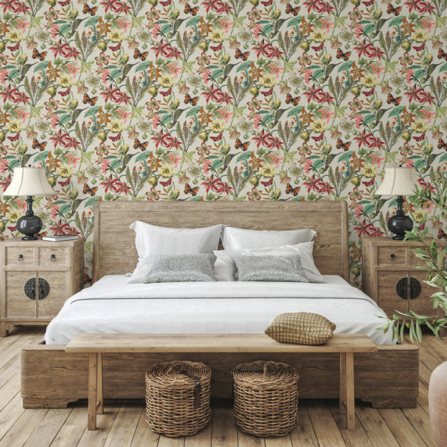 Purchase Bl1724 | Blooms, Butterfly House - York Wallpaper