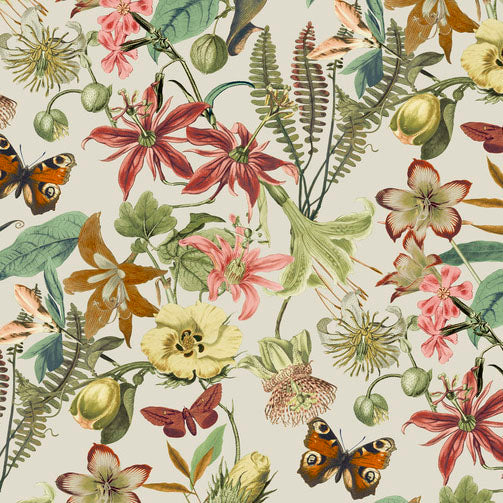 Purchase Bl1724 | Blooms, Butterfly House - York Wallpaper