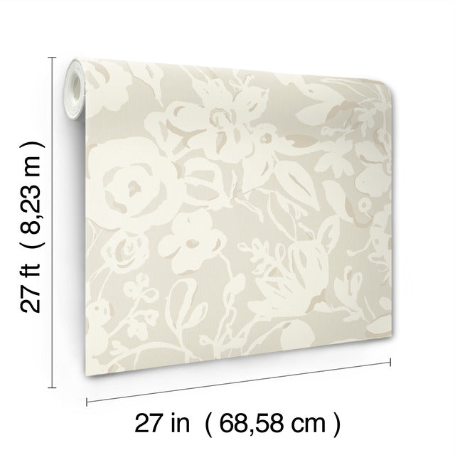 Purchase Bl1735 | Blooms, Brushstroke Floral - York Wallpaper