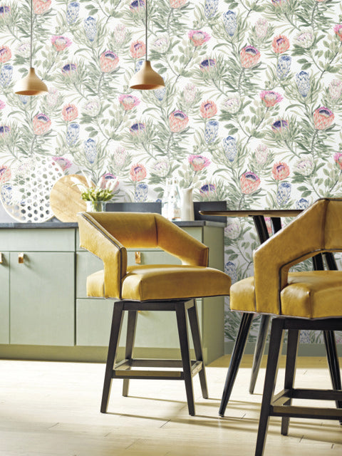 Purchase Bl1752 | Blooms, Protea - York Wallpaper